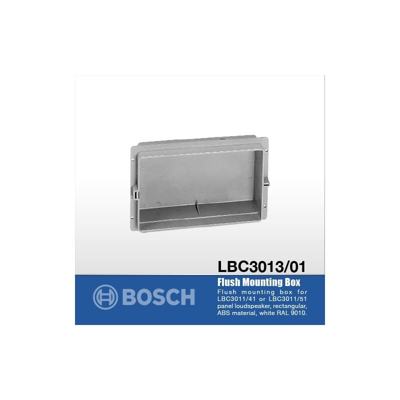 Bosch LBC3013sls01 - Obudowa podtynkowa