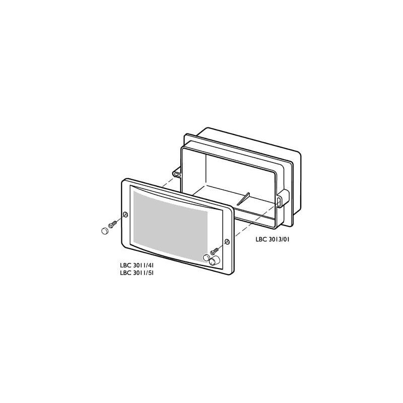 Bosch LBC3013sls01 - Obudowa podtynkowa