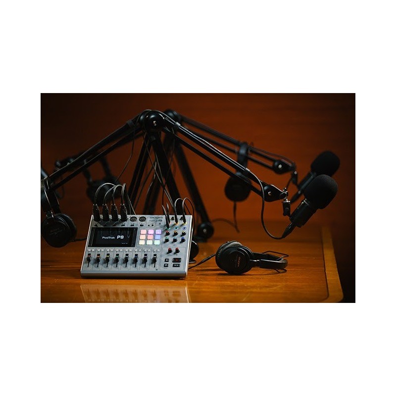 ZOOM PodTrak P8 - rejestrator do podcastów