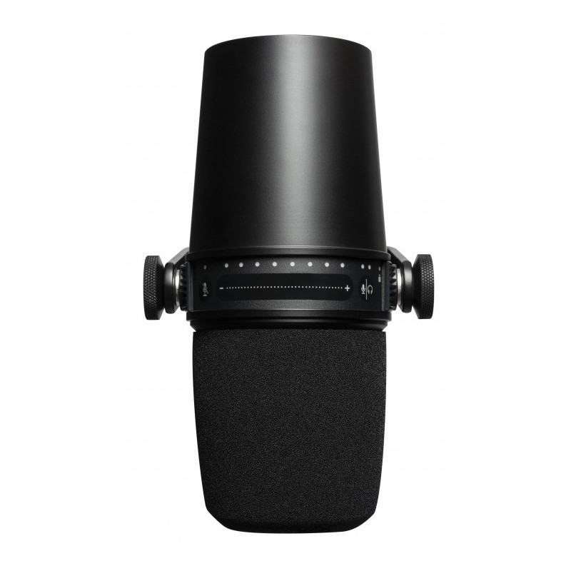 Shure MV7-K Czarny - Mikrofon do podcastów