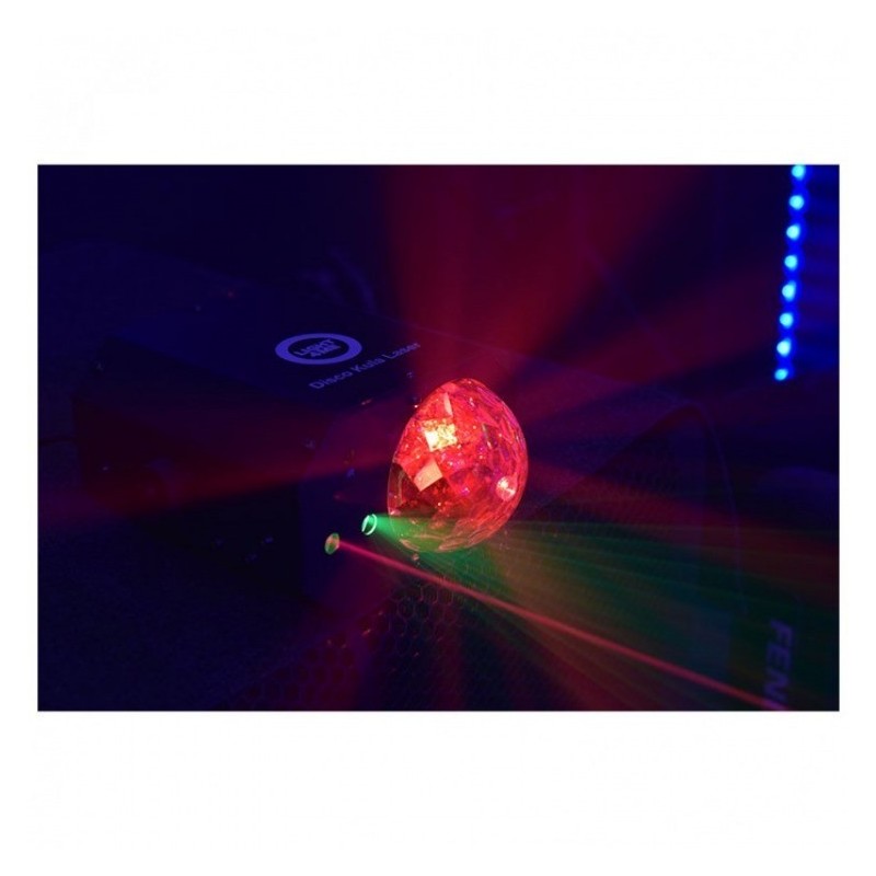 LIGHT4ME Disco Kula Laser - multiefekt świetlny LED
