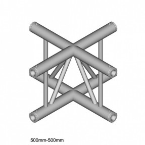 DURATRUSS DT 32sls2-C41VX - x-joint alu pionowy