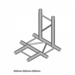 DURATRUSS DT 32sls2-T42H-TD - T-joint alu poziomy