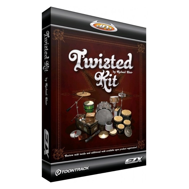 TOONTRACK Twisted Kit EZX - biblioteka brzmień