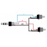 REDS AU16150 BX - kabel audio mJssls2RCA 15 m
