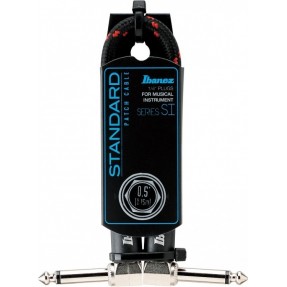 IBANEZ SI05P-BW - kabel gitarowy kątowy