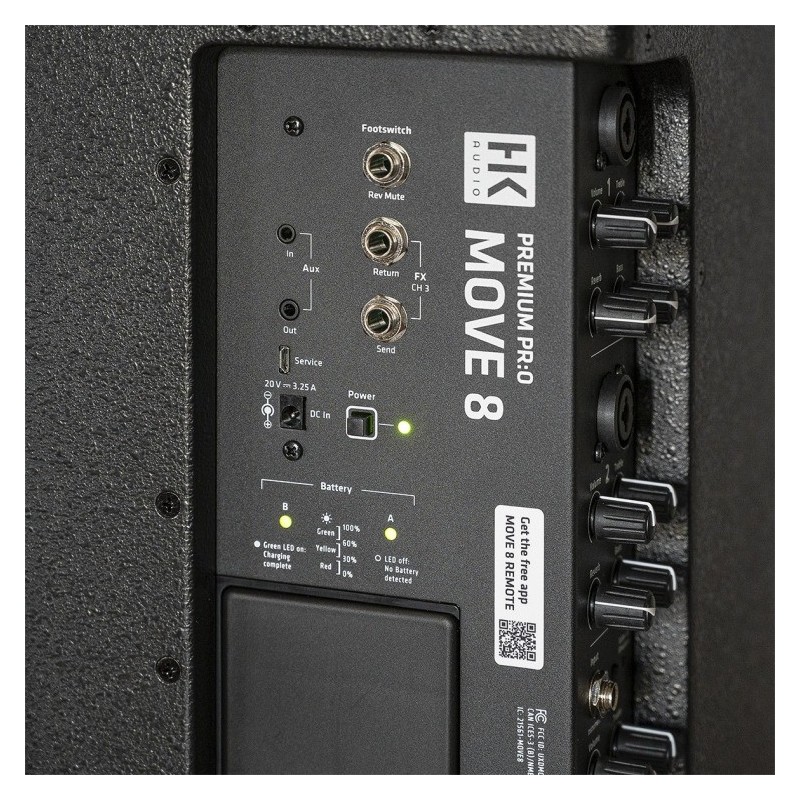 Hk Audio Premium PR:O Move 8 Inch Powered Full Range Speaker