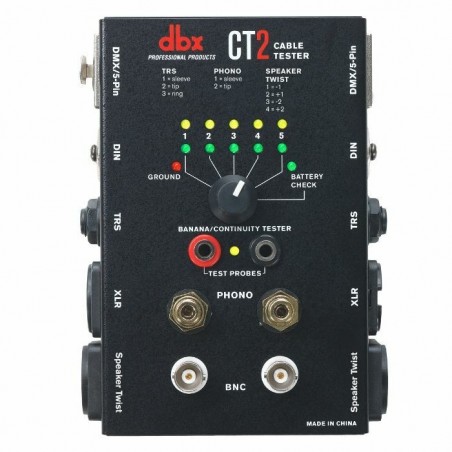 DBX CT2 - Tester do kabli