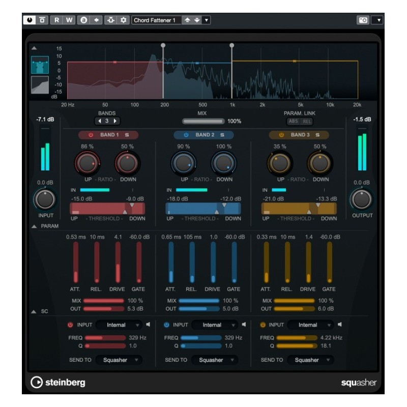 WaveLab PRO 11EDU: Squasher