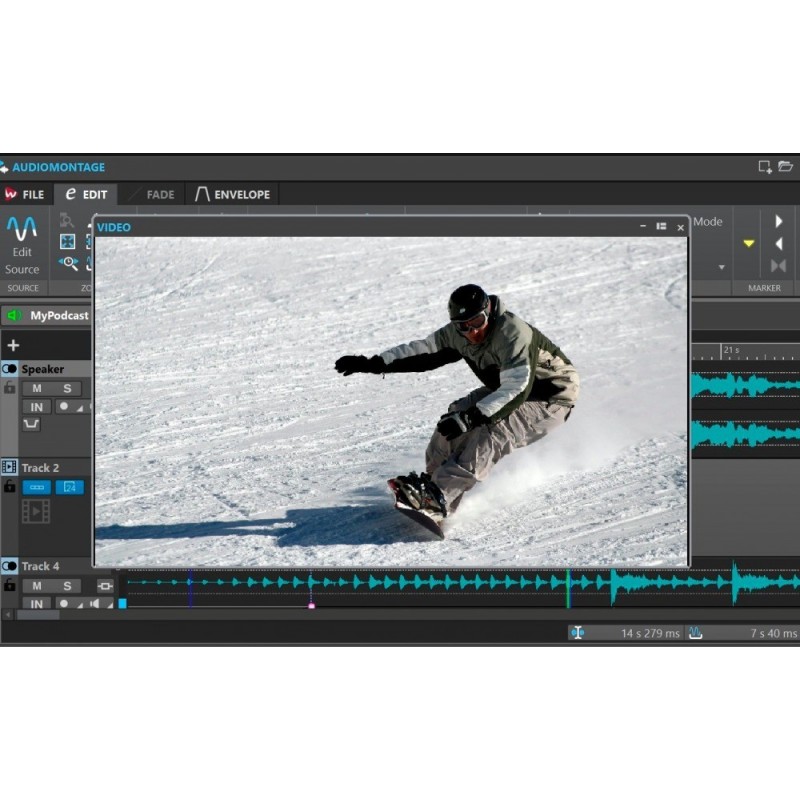 WaveLab Elements 11: Seamless video support for vl