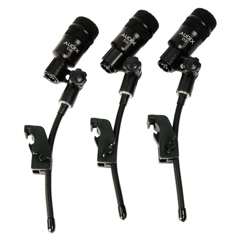 Audix D2 TRIO - zestaw mikrofonów do instrumentów