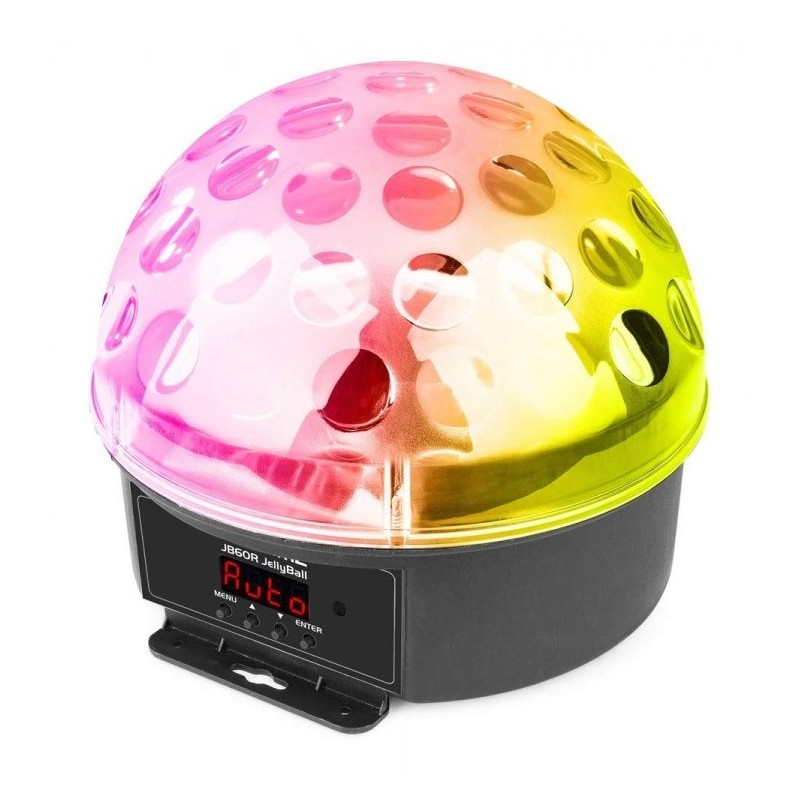 Beamz Jelly ball DMX 6x 1W LED RGBYWP - efekt LED - 5
