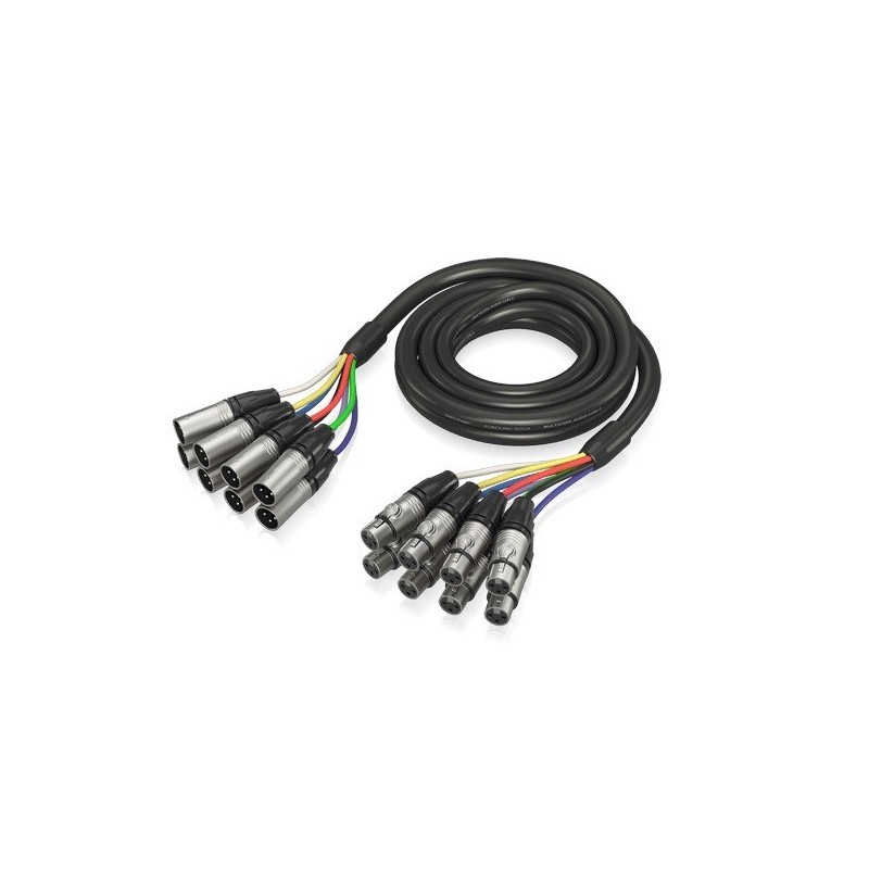 Behringer GMX-500 - kabel multicore 8x XLR 5m - 1 Behringer GMX-500 - kabel multicore 8x XLR 5m - 1