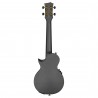 Cascha Carbon Fibre Black Set Pickup - Ukulele z elektroniką - 4