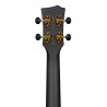 Cascha Carbon Fibre Black Set Pickup - Ukulele z elektroniką - 9