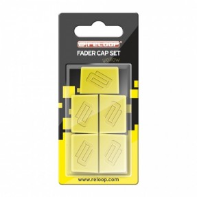 Reloop Fader Cap Set yellow - Nakładki na fadery