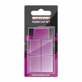 Reloop Fader Cap Set purple - Nakładki na fadery