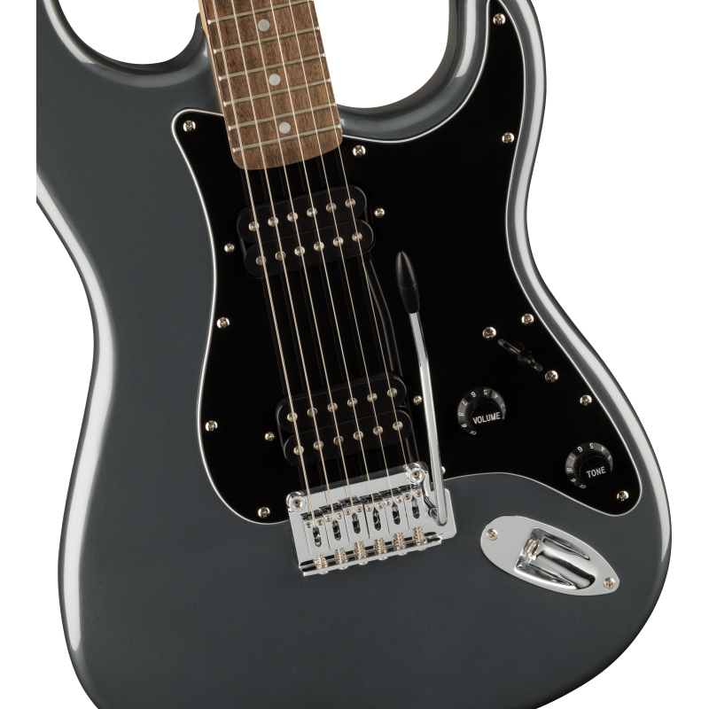 Squier Affinity Series   Stratocaster  HH,  LF, Black Pickguard, CFM - 3
