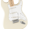 Squier Affinity Series   Stratocaster ,MF, White Pickguard, OW - 3
