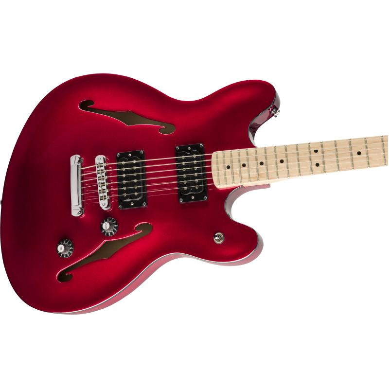 Squier Affinity Series   Starcaster ,MF, Candy Apple Red - 4