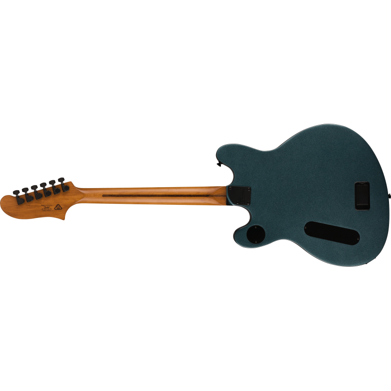 Squier Contemporary Active Starcaster , RoastedMF, Gunmetal Metallic - 2