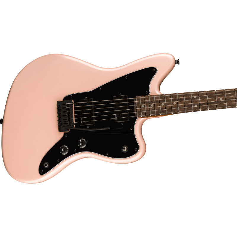 Squier Contemporary Active Jazzmaster  HH,  LF, Black Pickguard, Shell Pink Pearl - 4