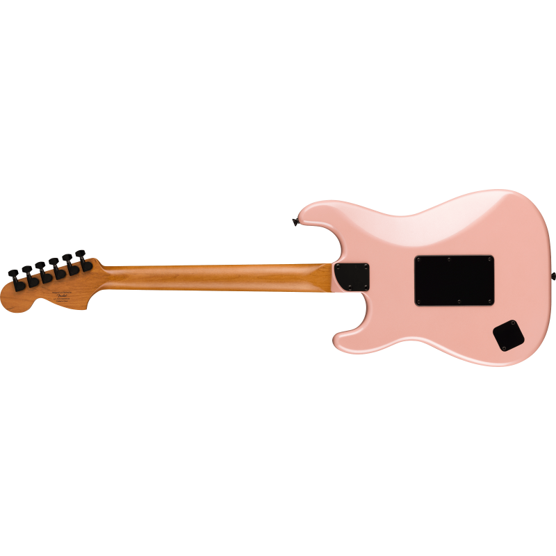 Squier Contemporary Stratocaster  HH FR, RoastedMF, Black Pickguard, Shell Pink Pearl - 2