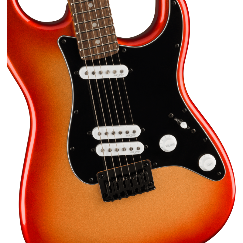 Squier Contemporary Stratocaster  Special HT,  LF, Black Pickguard, Sunset Metallic - 3