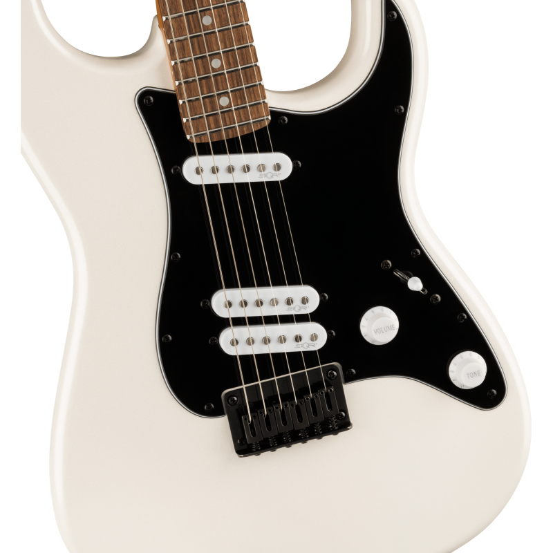 Squier Contemporary Stratocaster  Special HT,  LF, Black Pickguard, Pearl White - 3