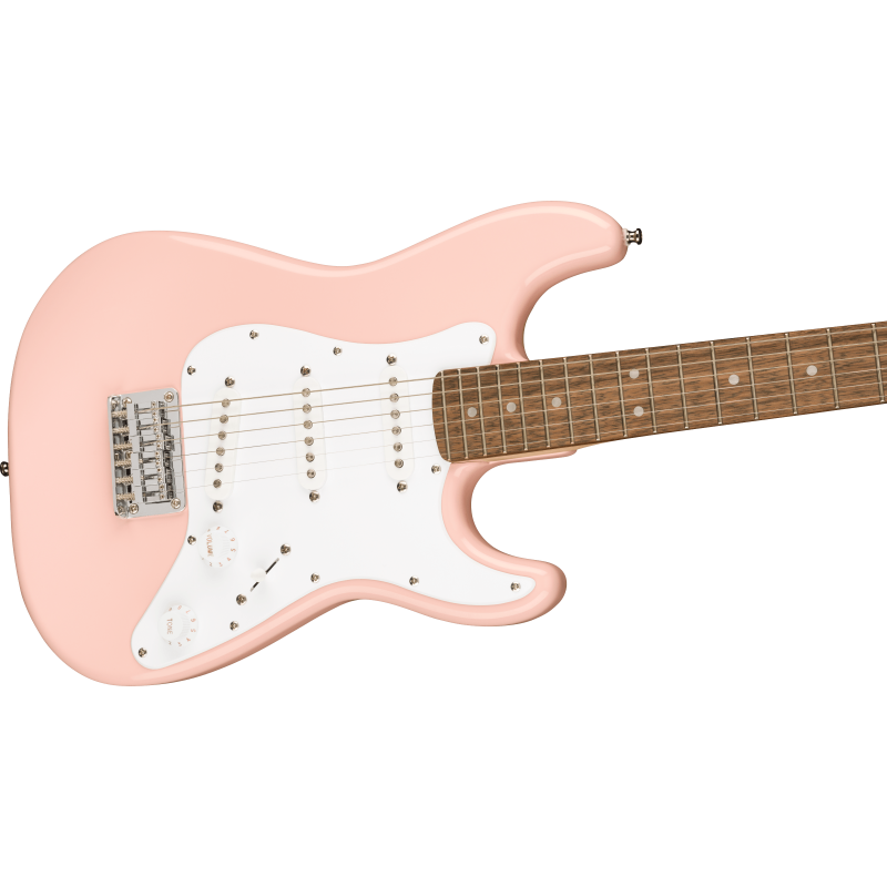 Squier Mini Stratocaster ,  LF, Shell Pink - 4