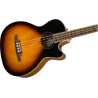 Fender FA-450CE Bass, 3T Snbrst WN - 5