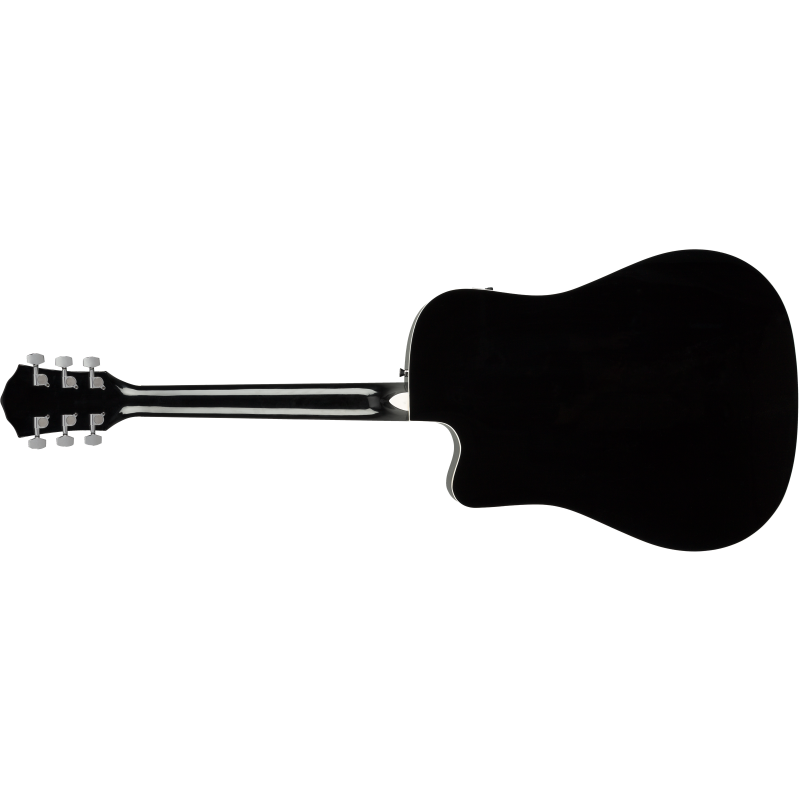 Fender FA-125CE Dreadnought, Black WN - 2