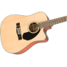Fender CD-60SCE Dread 12-str, Nat WN - 4