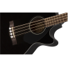 Fender CB-60SCE Bass, Black WN - 4