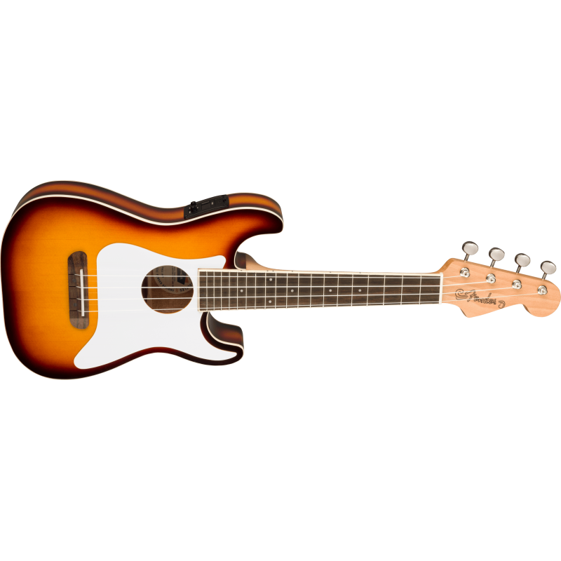 Fender Fullerton Strat® Uke, Sunburst - 3