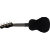 Fender Venice Soprano Uke, Walnut Fingerboard, Black - 2