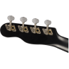 Fender Venice Soprano Uke, Walnut Fingerboard, Black - 7
