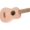 Fender Venice Soprano Uke, Walnut Fingerboard, Shell Pink - 5