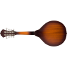 Fender PM-180E Mandolin, Walnut Fingerboard, Aged Cognac Burst - 4
