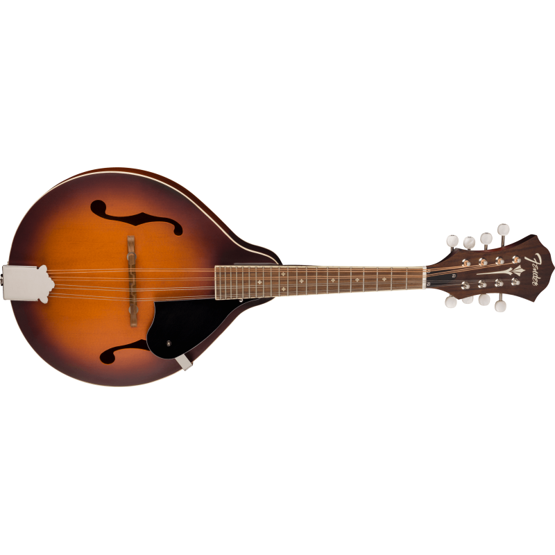 Fender PM-180E Mandolin, Walnut Fingerboard, Aged Cognac Burst - 5