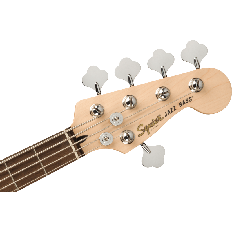 Squier Affinity Series™ Jazz Bass V, LF, Black Pickguard, 3-Color Sunburst - 5