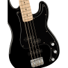 Squier Affinity Series™ Precision Bass PJ, MF, Black Pickguard, Black - 3