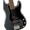 Squier Affinity Series™ Precision Bass PJ, LF, Black Pickguard, Charcoal Frost Metallic - 3