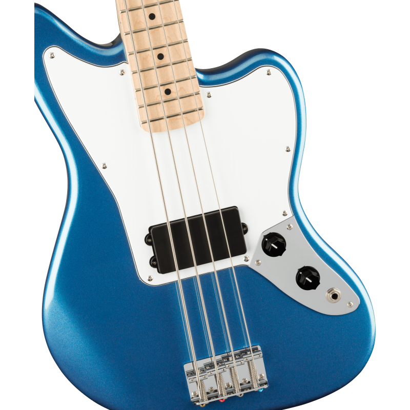 Squier Affinity Series™ Jaguar Bass H, MF, White Pickguard, Lake Placid Blue - 3