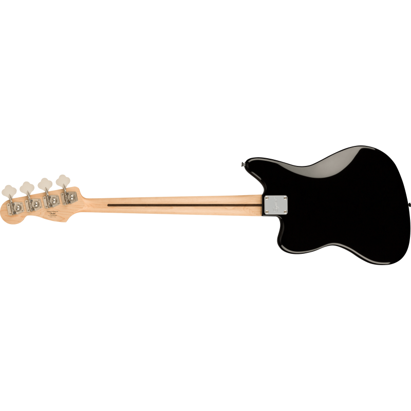 Squier Affinity Series™ Jaguar Bass H, MF, Black Pickguard, Black - 2