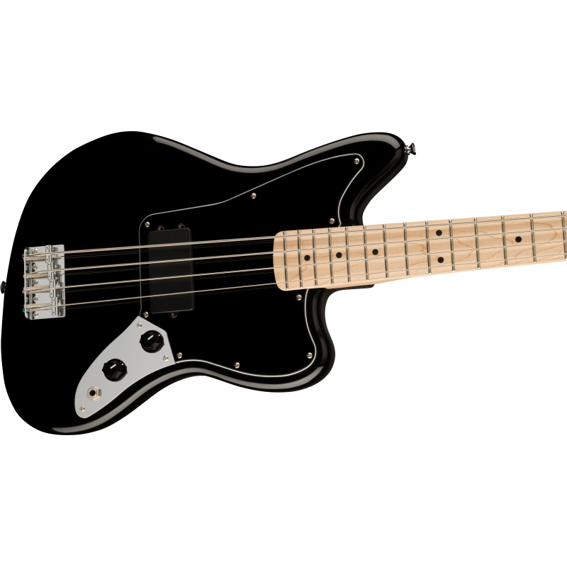 Squier Affinity Series™ Jaguar Bass H, MF, Black Pickguard, Black - 4