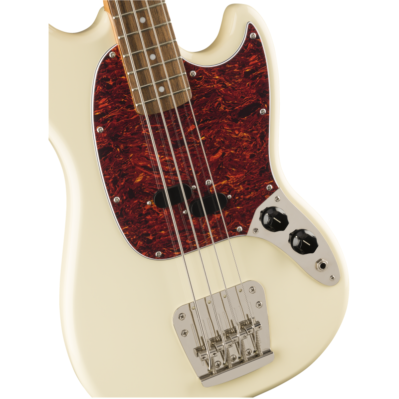 Squier Classic Vibe '60s Mustang Bass, LF, Olympic White - 3