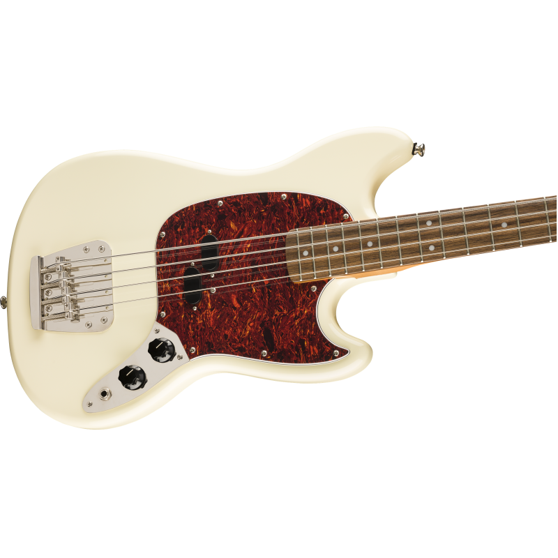 Squier Classic Vibe '60s Mustang Bass, LF, Olympic White - 4