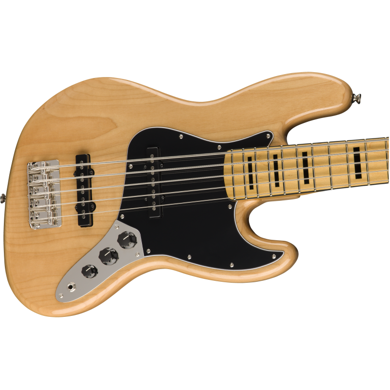 Squier Classic Vibe '70s Jazz Bass V, MF, Natural - 4