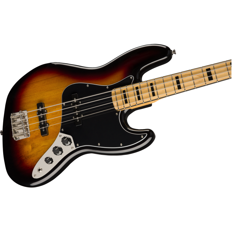 Squier Classic Vibe '70s Jazz Bass, MF, 3-Color Sunburst - 4